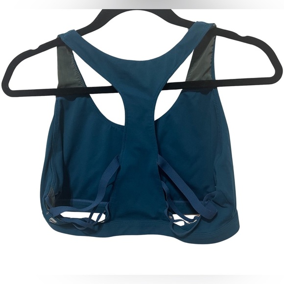 Fabletics Teal Sports Bra - Picture 2 of 3